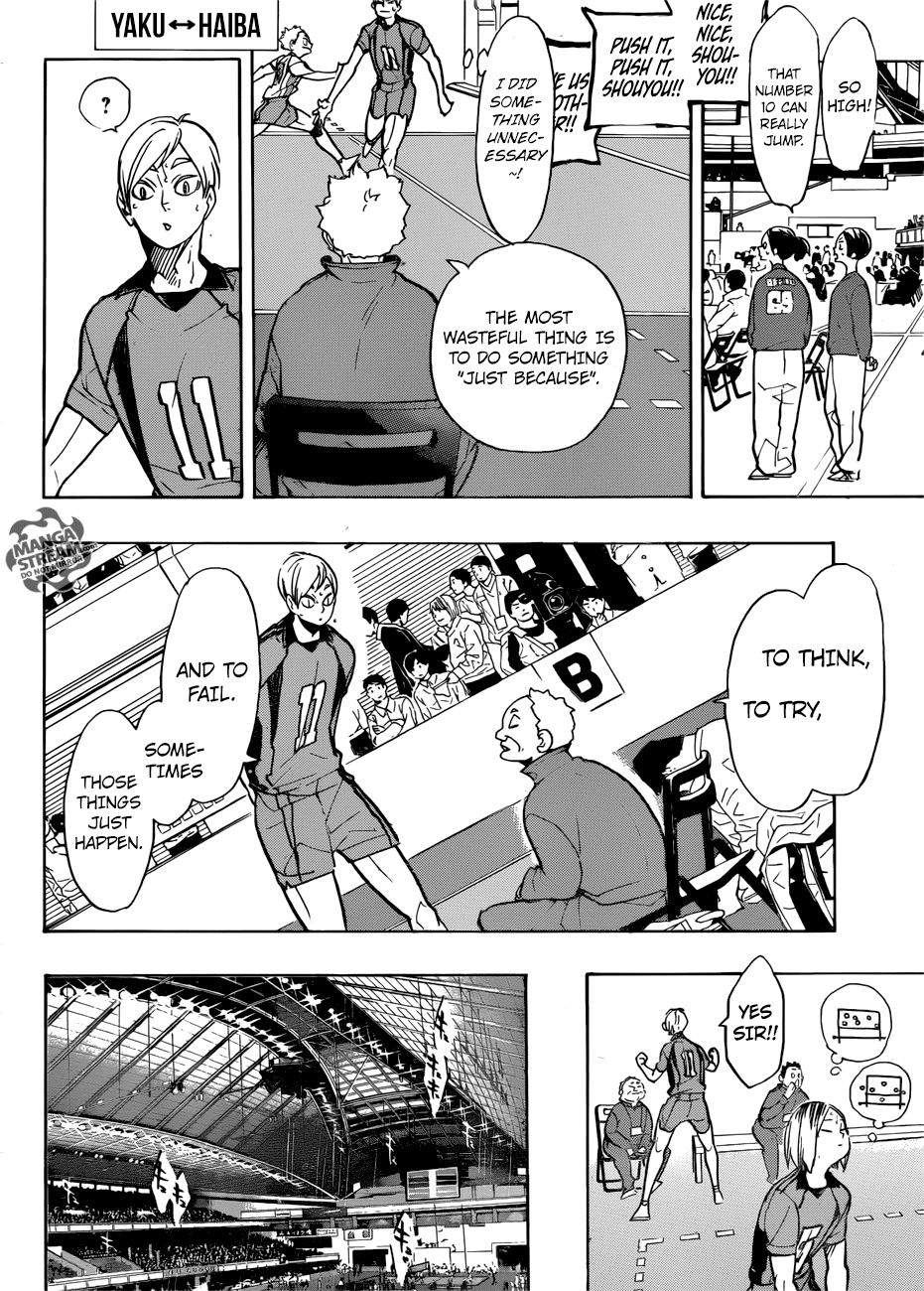 Haikyuu!!, Chapter 306 image 14
